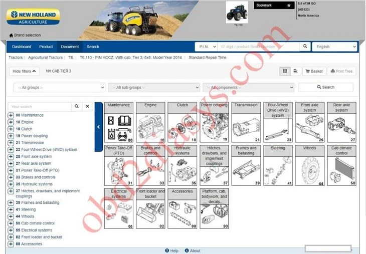 ETimGo V8.9 For CNH EST All Brands OFFLINE Repair Manual [04.2021]+[07.2020]